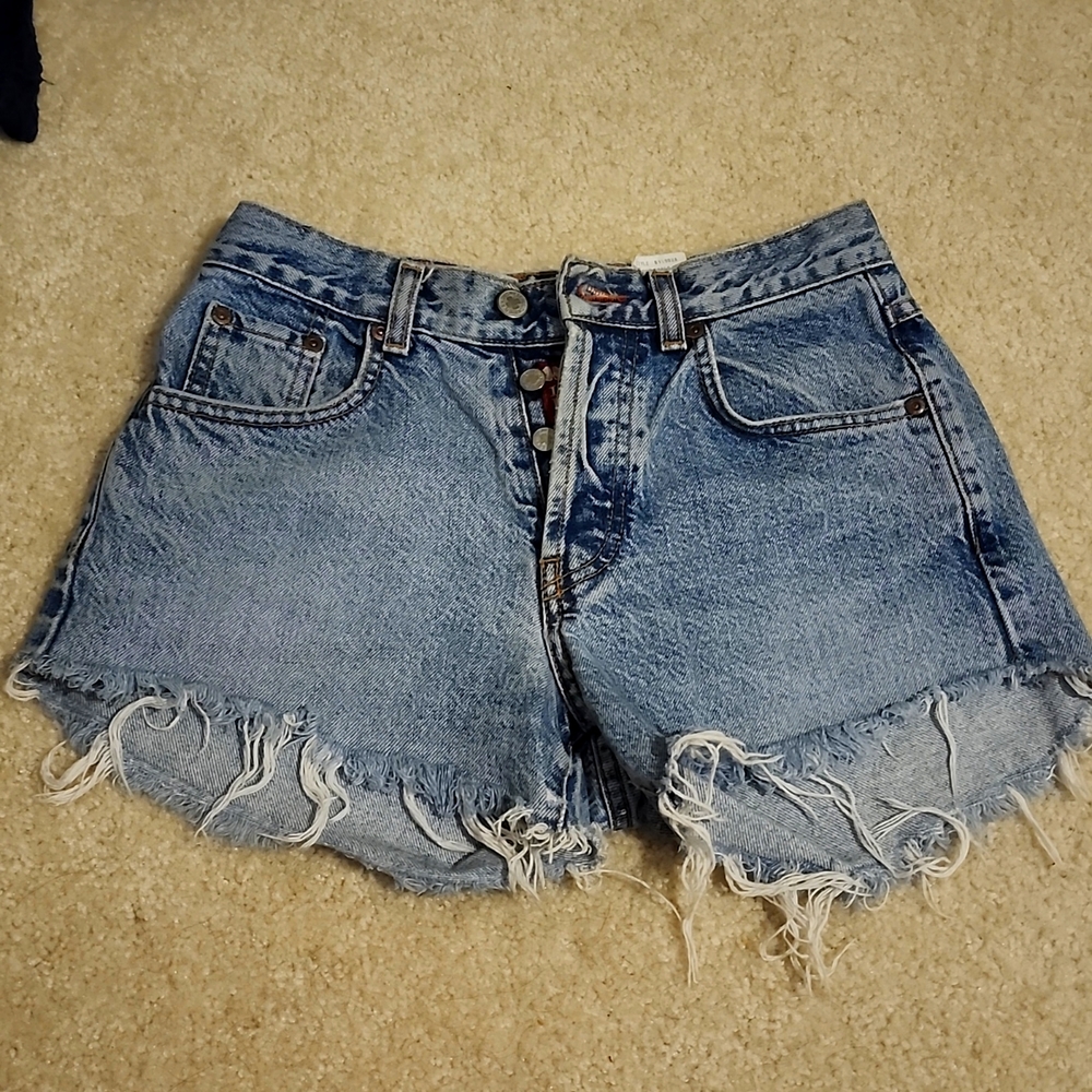 Vintage Lucky Brand Custom Cutoff Shorts SIZE 4/27